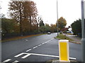 Friern Barnet Lane at the junction of Manor Drive