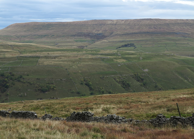 Moorland descending into Wharfedale