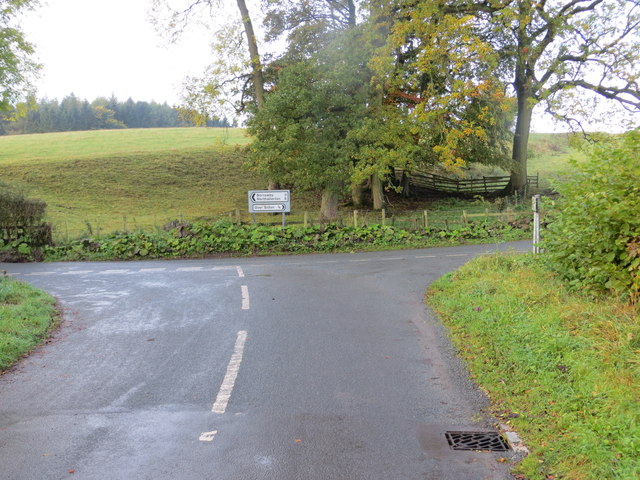 Junction of West lane with Berghill Lane
