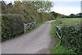 TQ9639 : Entrance drive to Possingham Farm house by Julian P Guffogg