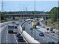 The M25 east of Bulls Cross Ride (Ermine Street)