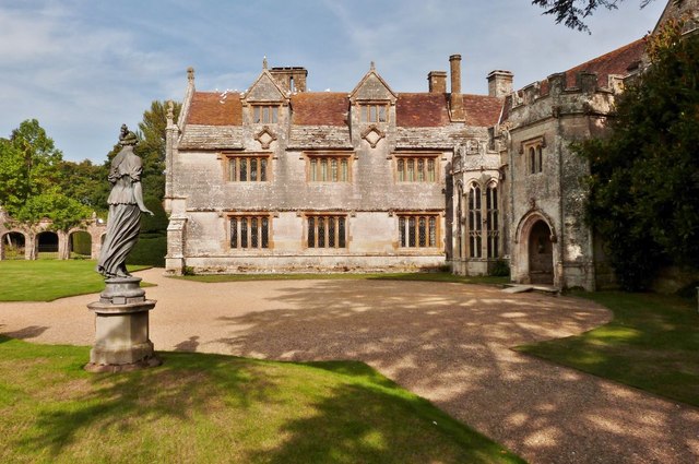 Athelhampton House, Dorset,  from the South-west