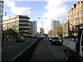 The western end of Marylebone Road, London, looking west