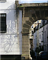 TQ2679 : Trailing shoots and their shadows, Launceston Place, Knightsbridge by Robin Stott