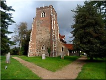 TL9933 : St Peter's church, Boxted by Bikeboy