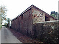 Outbuildings by the lane, Lower Hutcherleigh