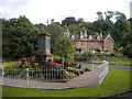 War memorial and cottages, Pleasley Vale