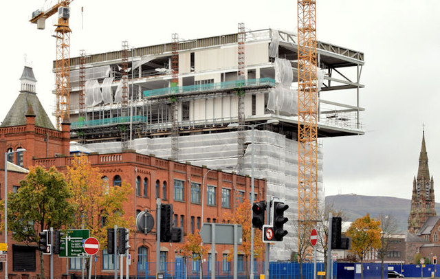 Block "B", University Of Ulster Site,... © Albert Bridge Cc-by-sa/2.0 ...