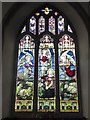 Memorial window in Lympstone church