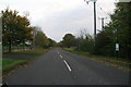 Pleasant road into Staythorpe Village on a grey October Sunday morning