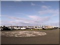 Laid up boats by the roundabout