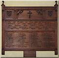 St James the Great, Clapton - War Memorial WWI