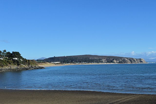 View across the Afon Soch estuary