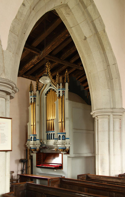 St Peter, Coton - Organ