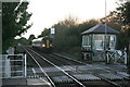 The 1750 from Nottingham on an October Sunday at Fiskerton Station