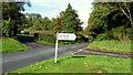 ST4290 : Lane junction south of Penhow by Jonathan Billinger
