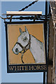 Rickinghall White Horse sign