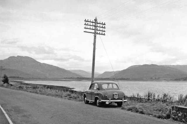 Loch Carron, near Lochcarron, 1957