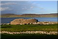 HY3826 : The Broch of Gurness in Orkney by Andrew Tryon