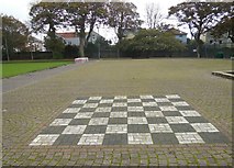 TQ1502 : Chess Board, Beach House Park, Worthing by Paul Gillett