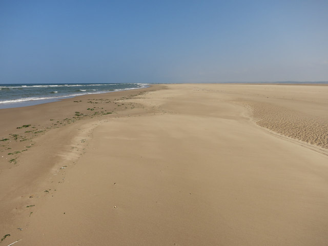 Neap high tide mark © Hugh Venables :: Geograph Britain and Ireland