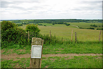 TQ0909 : View south-west from Blackpatch Hill by Robin Webster