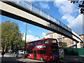 Disused footbridge over the New Kent Road