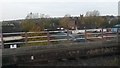 View from railway viaduct south of Stoke-on-Trent station