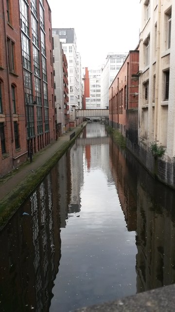 Rochdale Canal in central Manchester