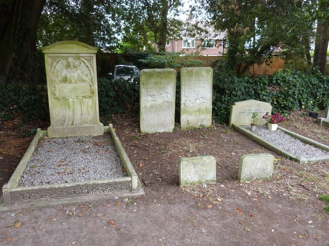 The grave of Harry Gordon Selfridge, St Mark's Church, Highcliffe