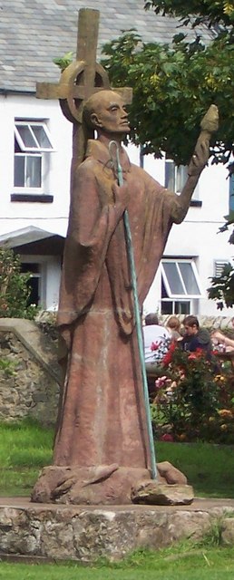 Statue of St. Aidan