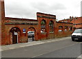 Shell of a Snuff Street building, Devizes