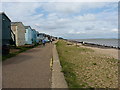 The Saxon Shore Way with beach huts