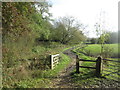 Footpath and permissive bridleway at Canklow Meadows