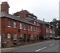 Houses at the SW end of Commercial Road, Devizes