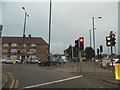 Mollison Avenue at the junction of Hertford Road