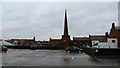 Scene in Bridgwater town centre