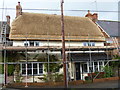 Newly re-thatched