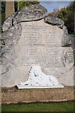 SO9241 : Names on Eckington War Memorial by Philip Halling
