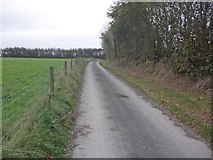 SS9532 : Farm road to Brompton Regis by Roger Cornfoot
