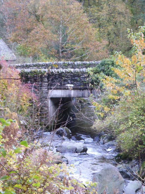 Road bridge at Bobbin Mill