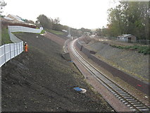 NT3461 : The Borders Railway at Gorebridge by M J Richardson