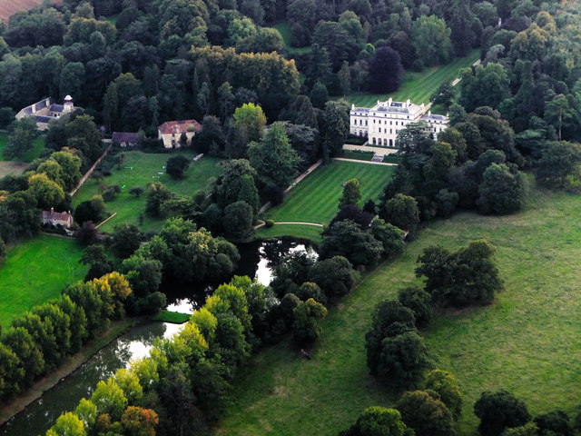 Aerial View of Shotover House
