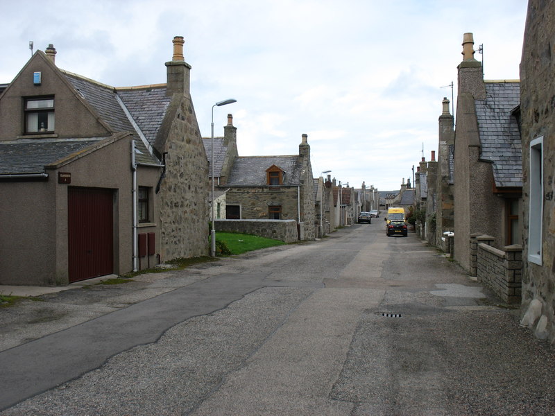 Inverallochy village © David Purchase cc-by-sa/2.0 :: Geograph Britain ...