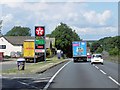 Northbound A1, Texaco Service Station at Stretton