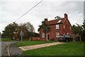 Cottage and tree in West Street, Brant Broughton