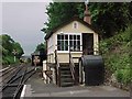 Signal Box at Bodmin General station