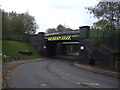 Railway bridge over Spendmore Lane