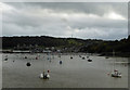 SH7878 : Conwy estuary and in the background is the Castle by Steve  Fareham