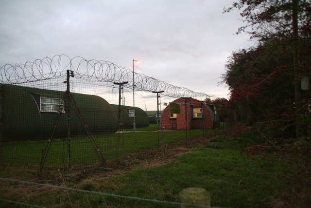 Accommodation blocks at Beckingham Training Camp